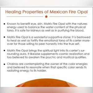 Robin's Nest Jewels Mexican Fire Opal Pendant